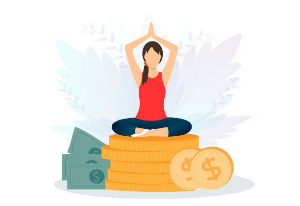 Illustration of medical and financial icons, representing financial peace of mind